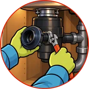 A backup toilet before PlumbBubble Plumbing came to repair on an Emergency Plumbing call.